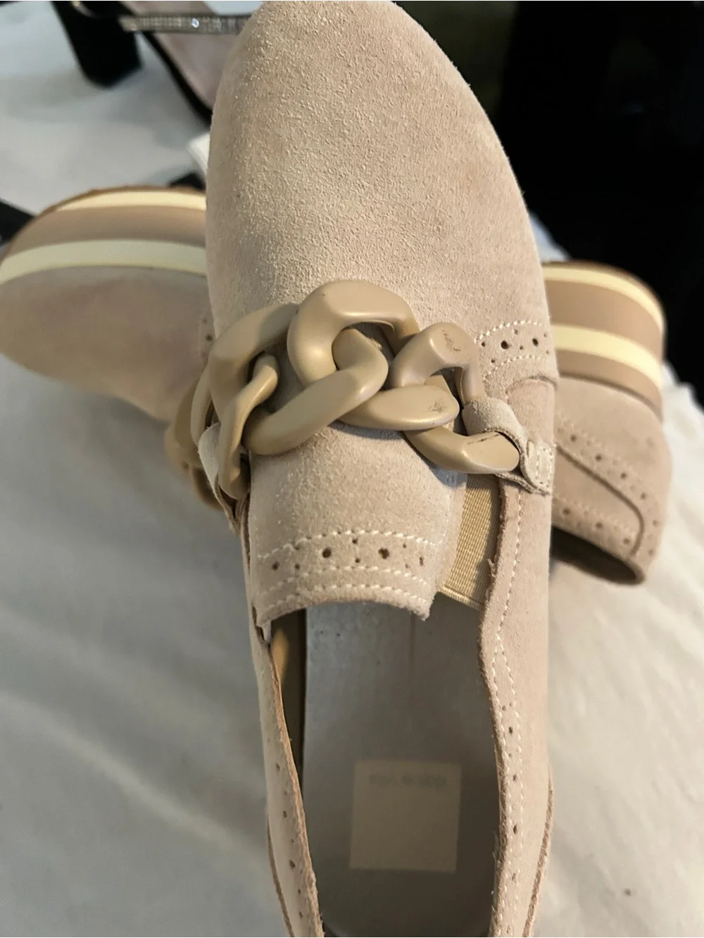 Dolce Vita suede upper